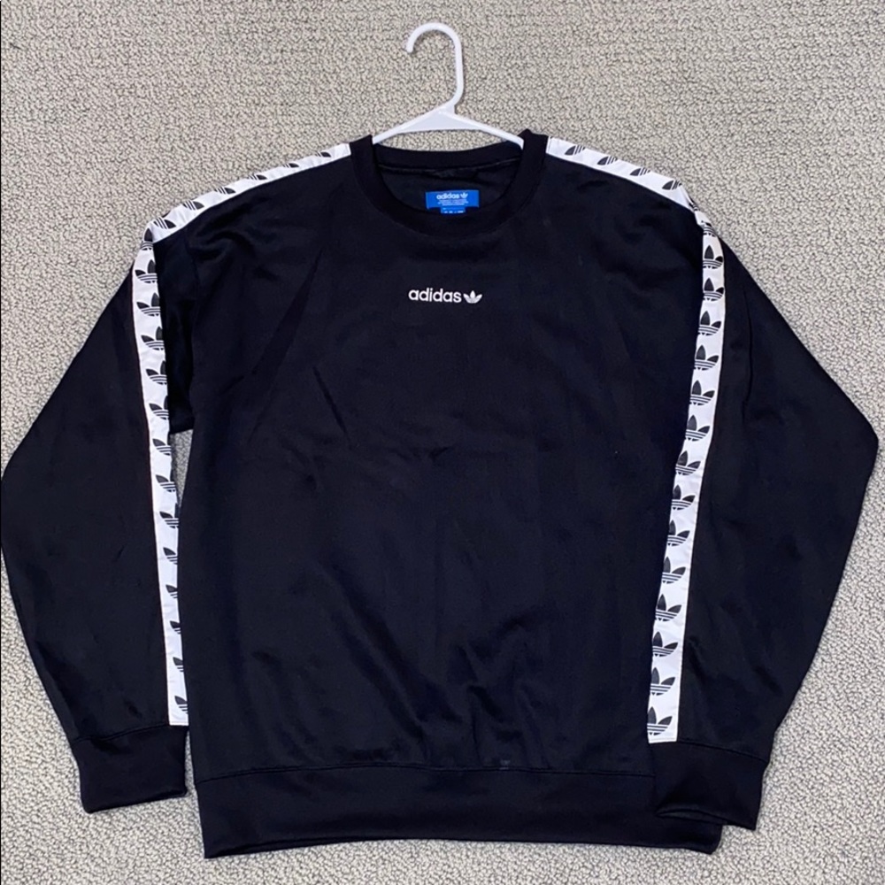 Adidas reflective sleeve pullover